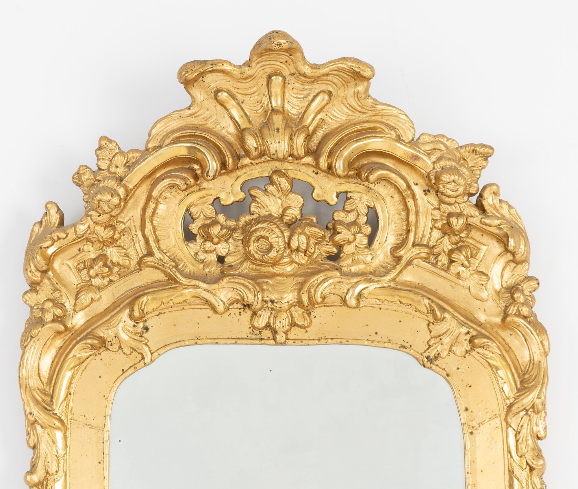 Mirror, Rococo, 18th century.