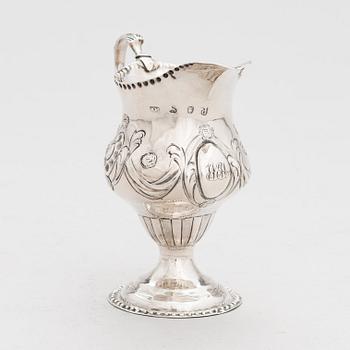 Gräddsnäcka, sterlingsilver, London 1779.