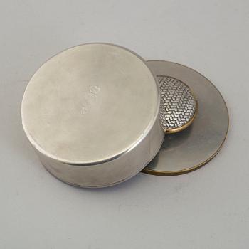 an pewter box, by Estrid Ericson, Svenskt Tenn, Stockholm 1956.