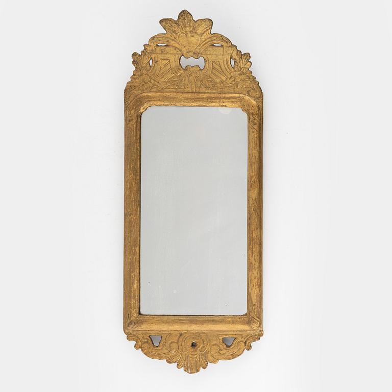 Johan Åkerblad, a gilded Rococo wall sconce, second half of the 18th century.