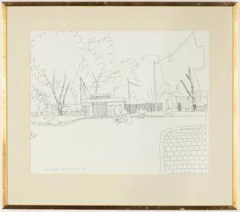 Slas (Stig Claesson), Kanalplan, Södermalm.