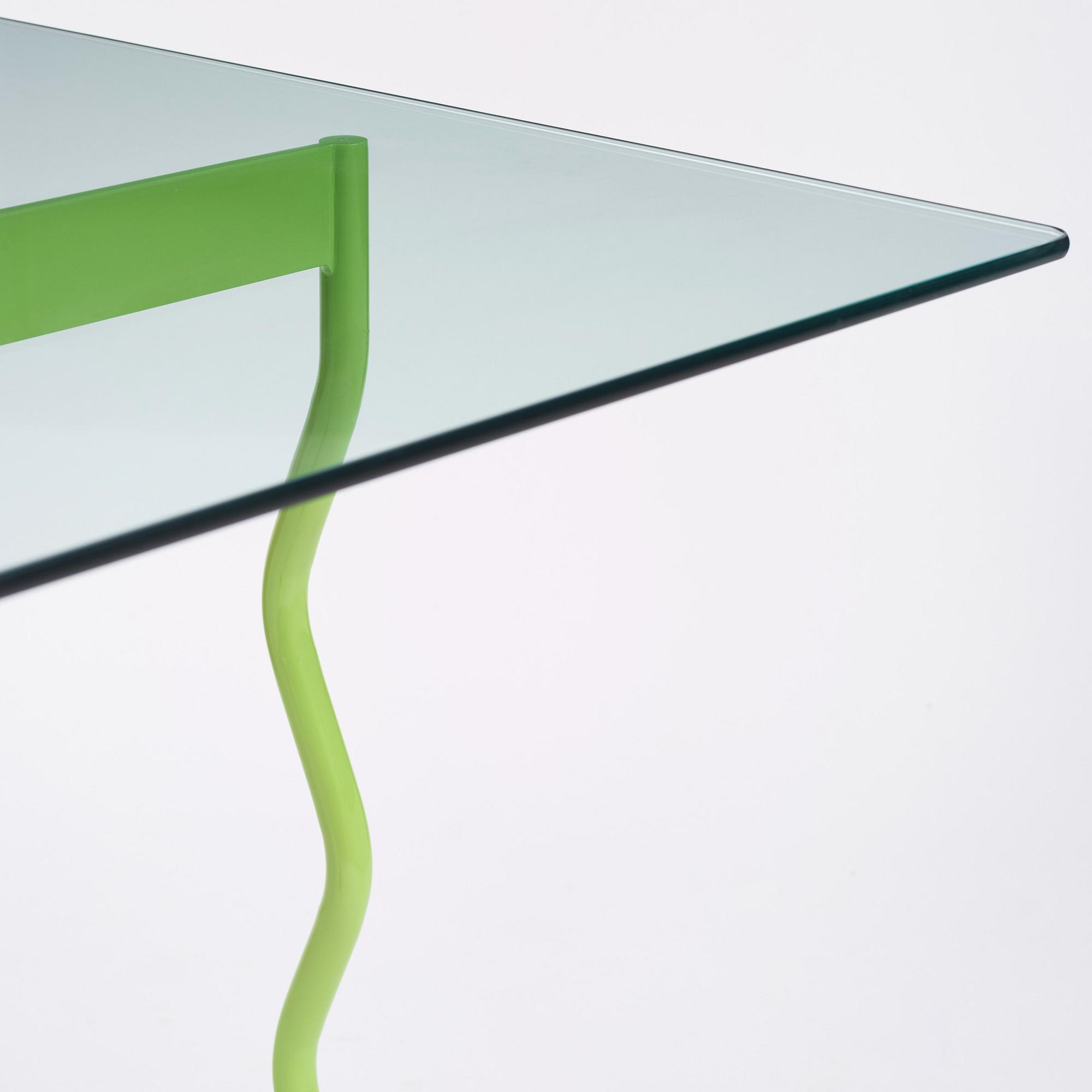 Peter Shire, a "Peninsula" table, Memphis, Italy, post 1982.