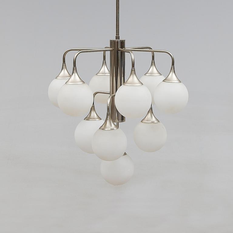 TAKLAMPA, 1900-talets mitt. Höjd 119 cm.