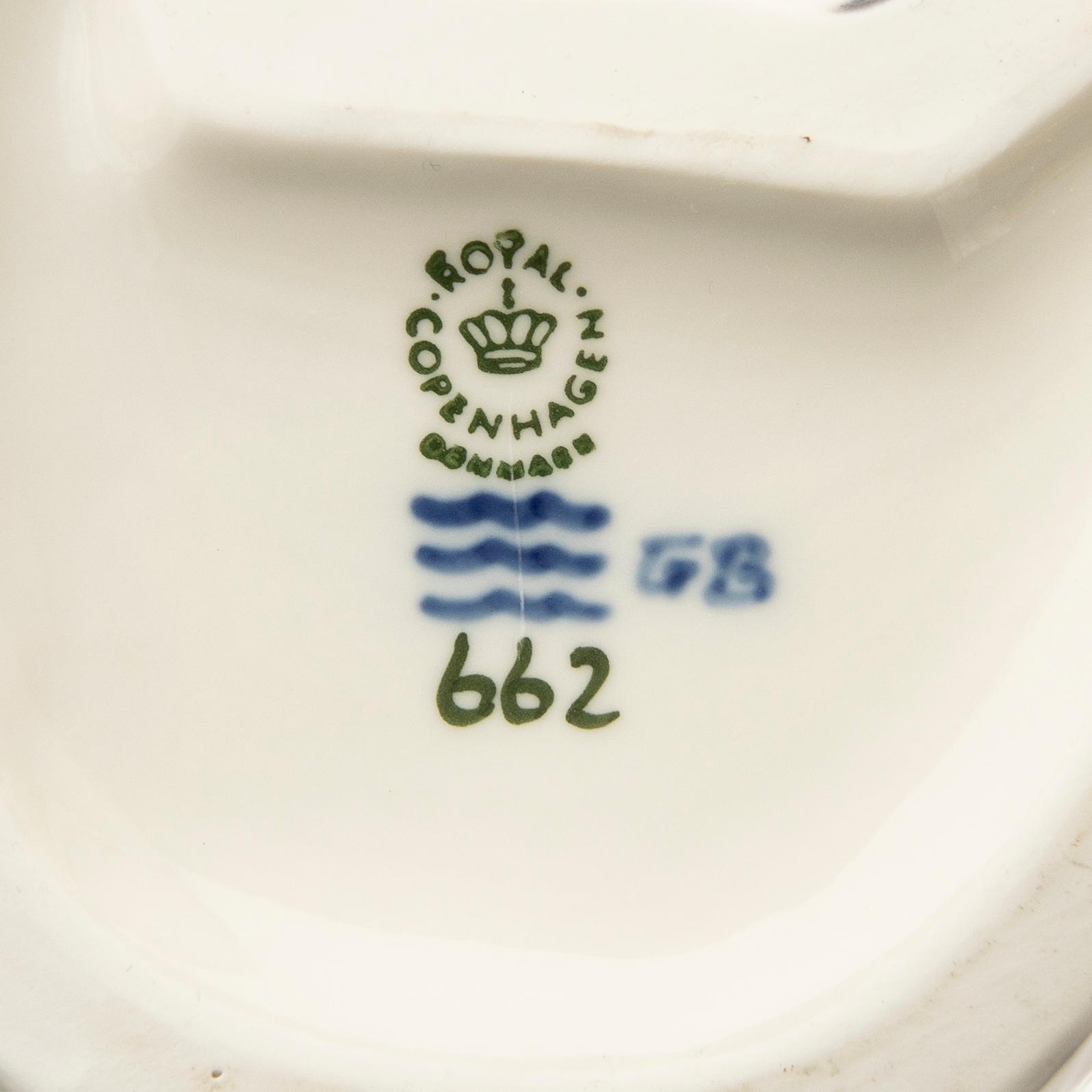 Allan Therkelsen, figuriner, 5 delar, Royal Copenhagen, Danmark, 1990-tal.