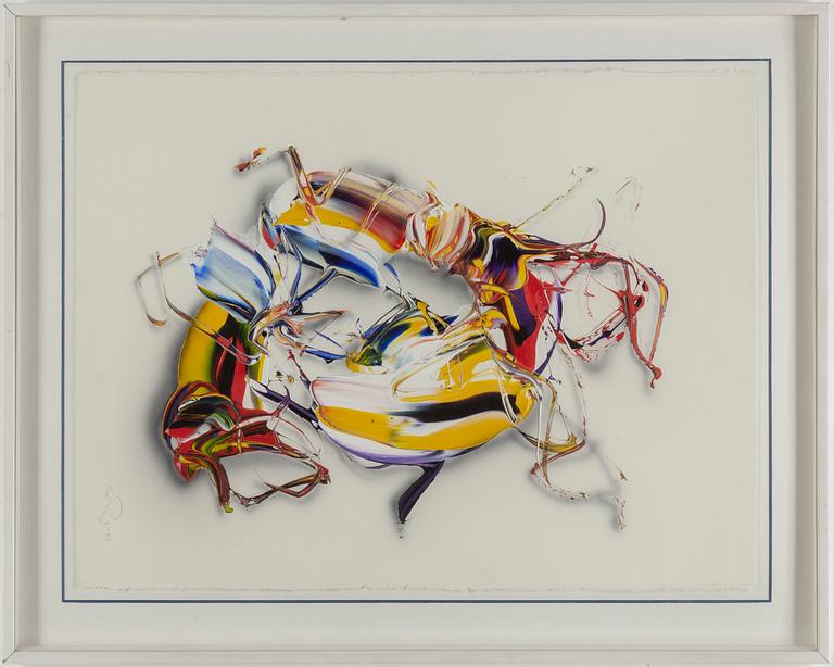 SVEN INGE HÖGLUND, acrylic on paper, signed and dated -89.