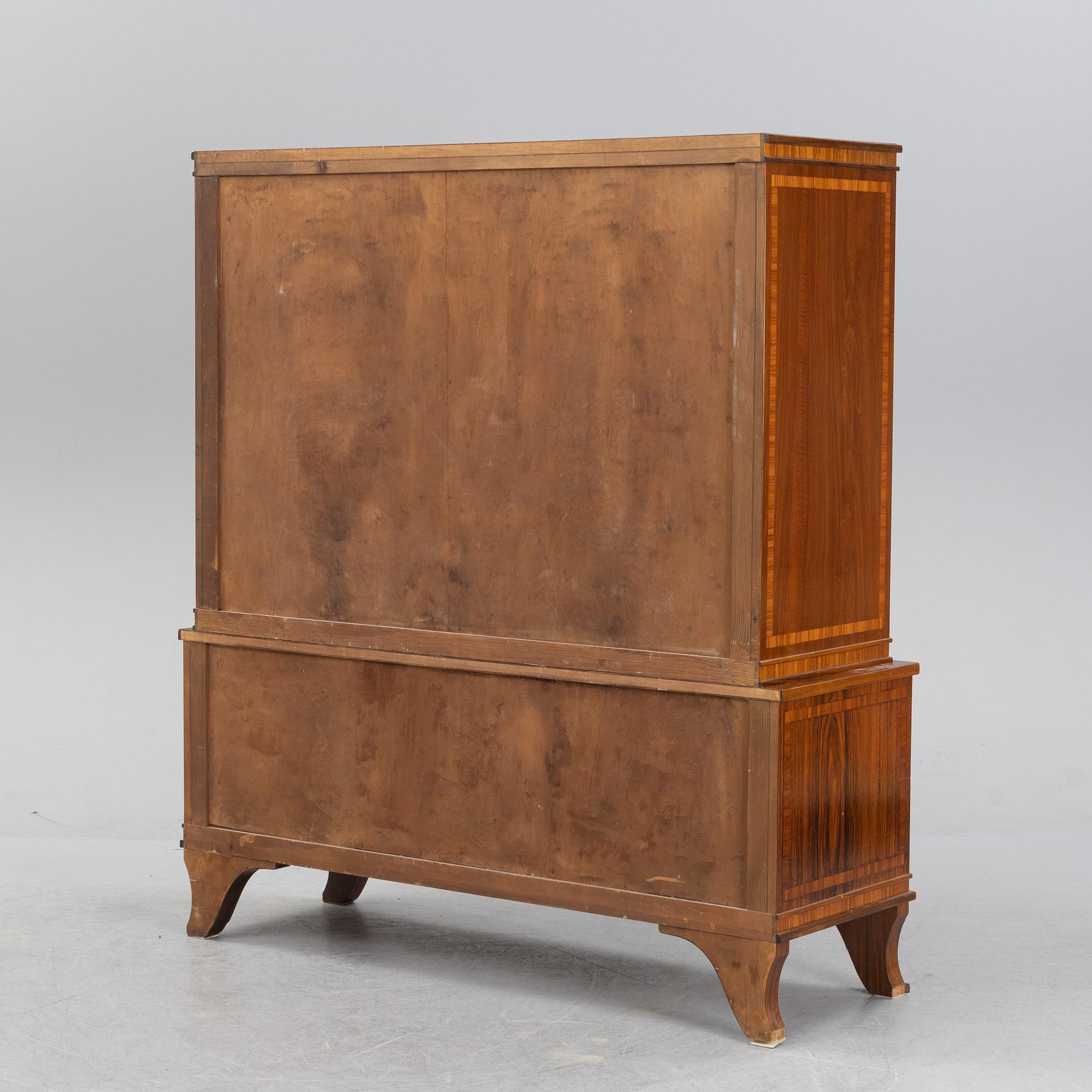 A cabinet by Frans Elmgren, executed by Gunnar Ekelund and Nils Nilsson, Eslöv, Sweden 1934.