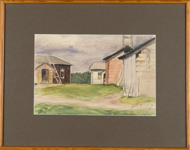 Santeri Salokivi, Landscape from Ruovesi.
