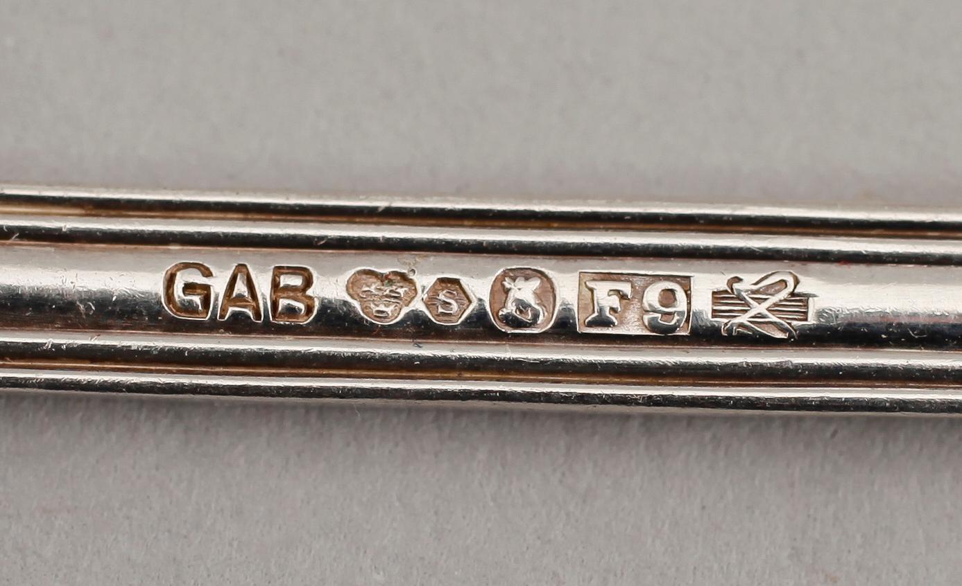 BESTICK, 24 delar, Stockolm 1956. Vikt ca 727 g.