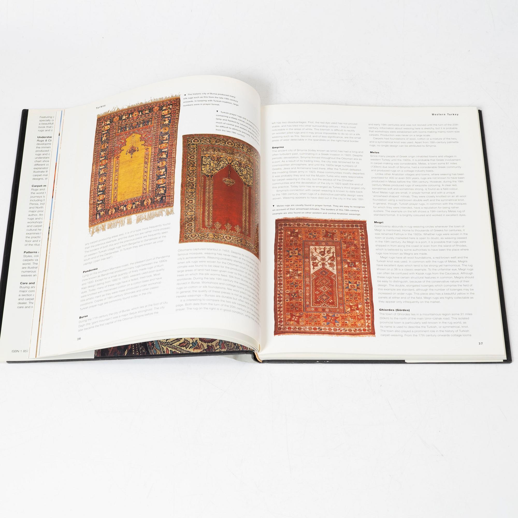 A collection of books and international auction catalogs, several volumes, including Charhar Mahal - Bakhtiari, by Peter Willborg.