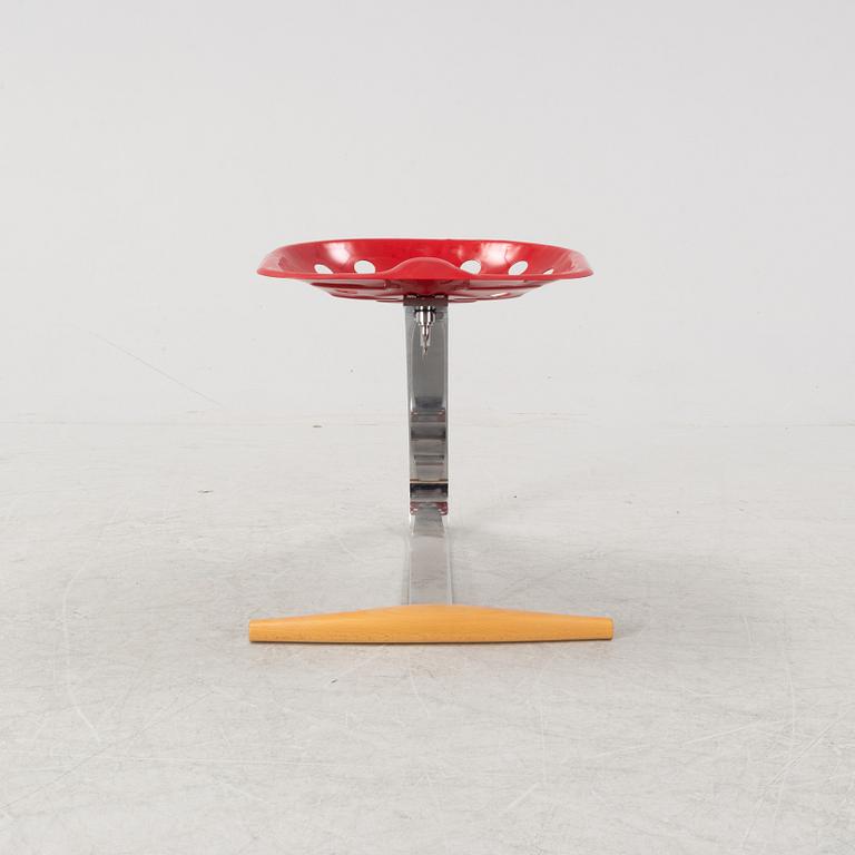 Achille Castiglioni & Pier Giacomo Castiglioni, a '220 Mezzadro' stool, Zanotta, Italy.
