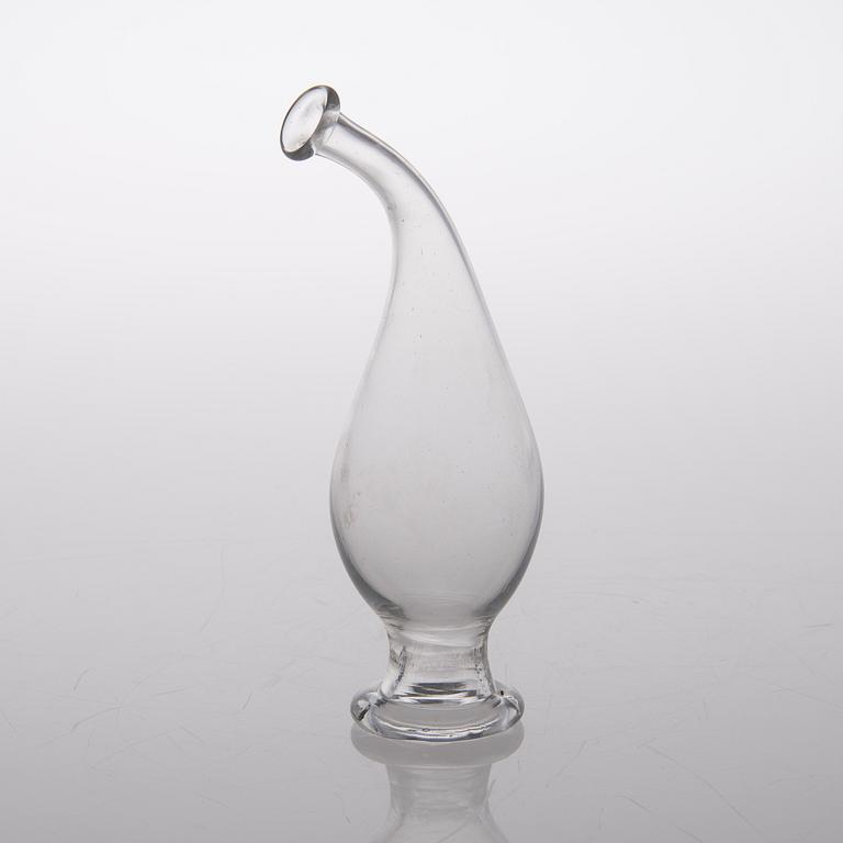 FEEDING FUNEL, glass, Finland late 19th century.