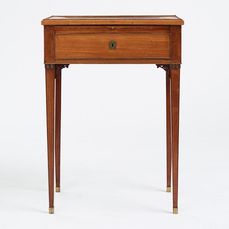 Bord, tillskrivet Carl Diedric Fick (mästare 1776-1806 i Stockholm), Sengustavianskt.