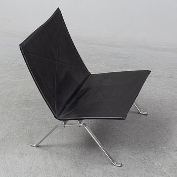 POUL KJAERHOLM, a 'PK22' easy chair, Fritz Hansen, Denmark, 2001.
