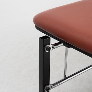 Yrjö Kukkapuro, armchair with footstool, "A500 series", Avarte, Finland.