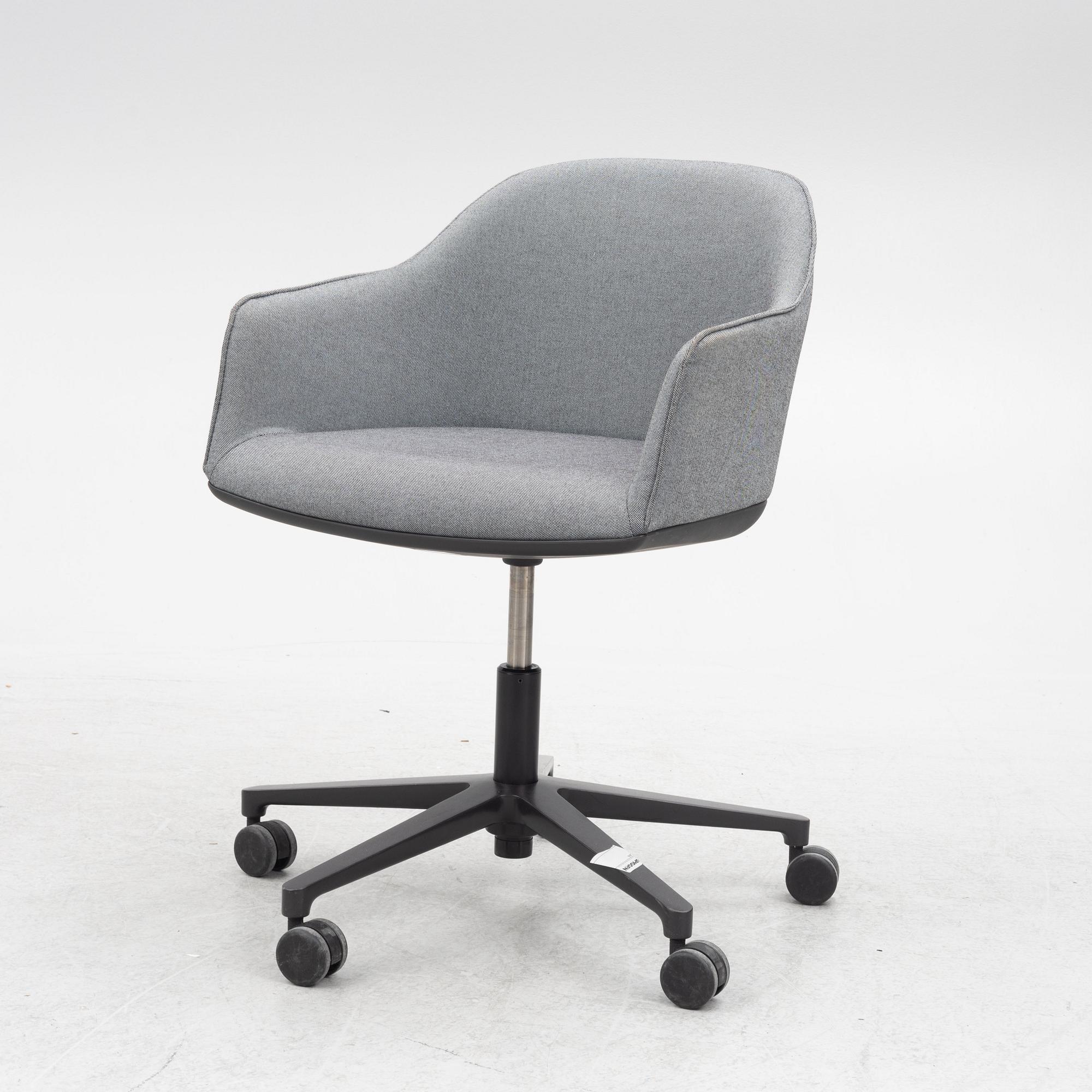 Ronan & Erwan Bouroullec, a 'Softshell Chair' desk chair, Vitra, 2015.