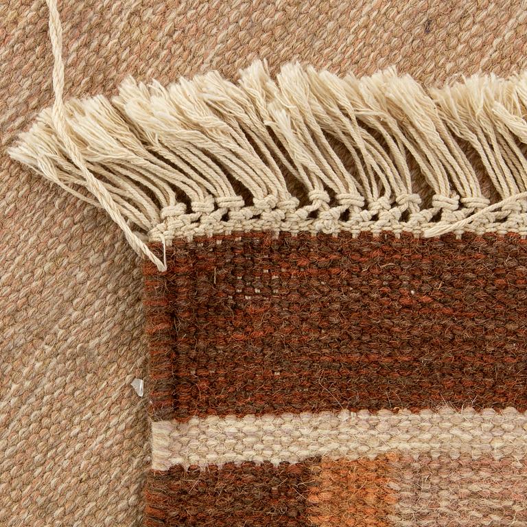 MARGARETA LUNDAHL, matta rölakan signerad ca 231 x 172 cm.