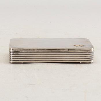 a Danish sterling silver box.