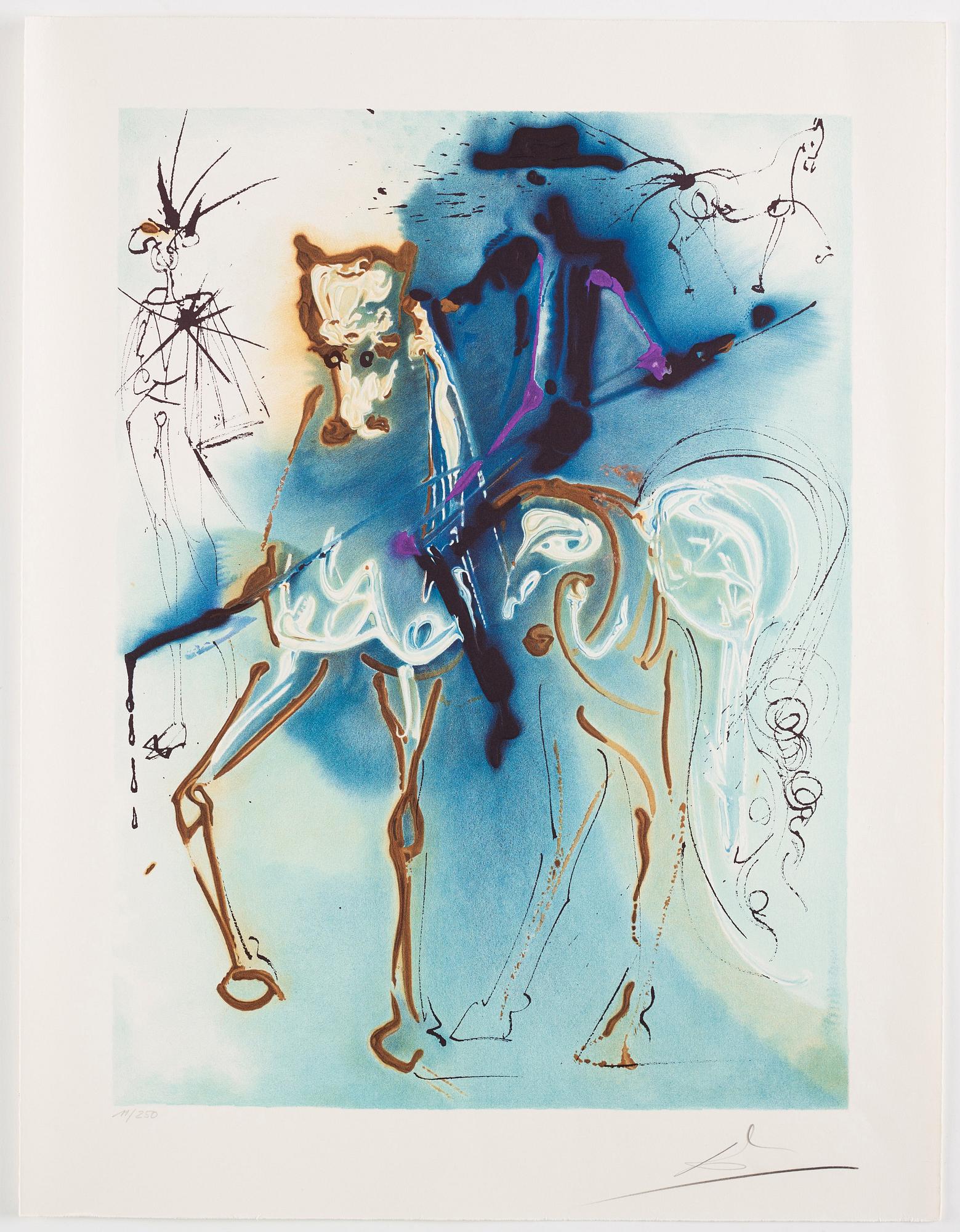 送料無料商品 |  公式 オンライン Chevaux 'Les Dalí, Salvador Daliniens'. Bukowskis - 絵画