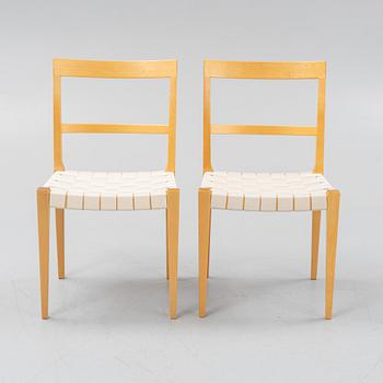 Bruno Mathsson, stolar, 5 st, "Mimat", Bruno Mathsson International, Värnamo, 1995-2001.