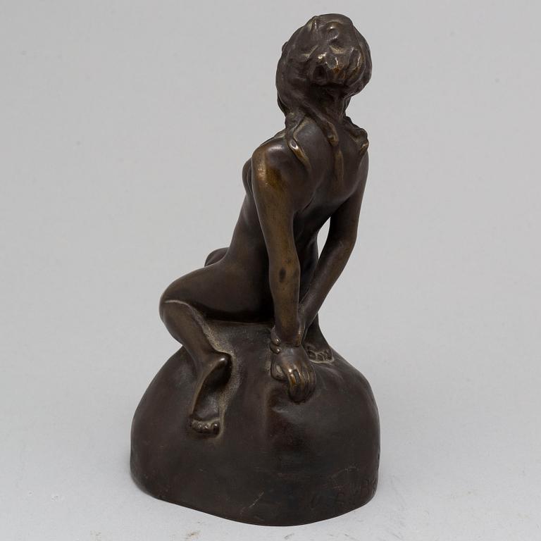 VICKEN VON POST-BÖRJESSON, Sculpture, bronze. Signed and with foundrymark.