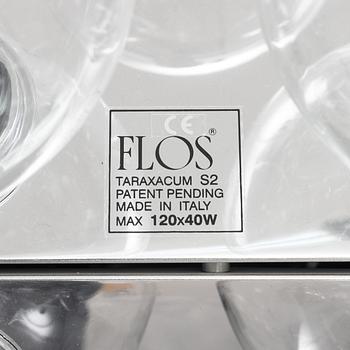 Achille Castiglioni, a 'Taraxacum S2' ceiling lamp for Flos, designed 1988.