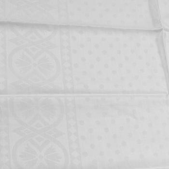 Tablecloths, 3 pcs damask, circa 1900.