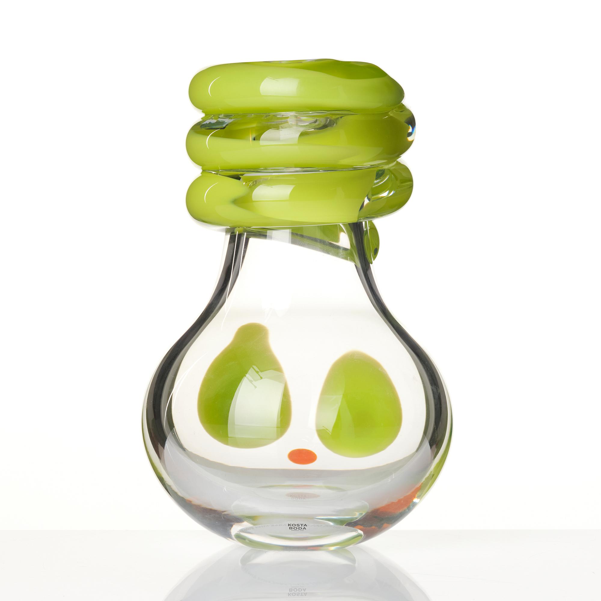 Frida Fjellman, Sculpture, "What's Up? Nothing Much", Kosta Boda, lim. ed 100.