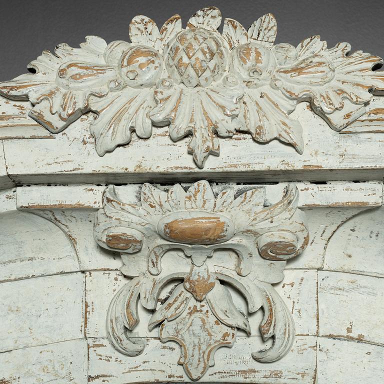 A Baroque cabinet, 18th century.