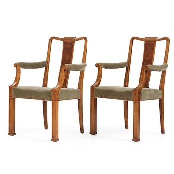 261. Nordiska Kompaniet, a pair of armchairs, 1943.