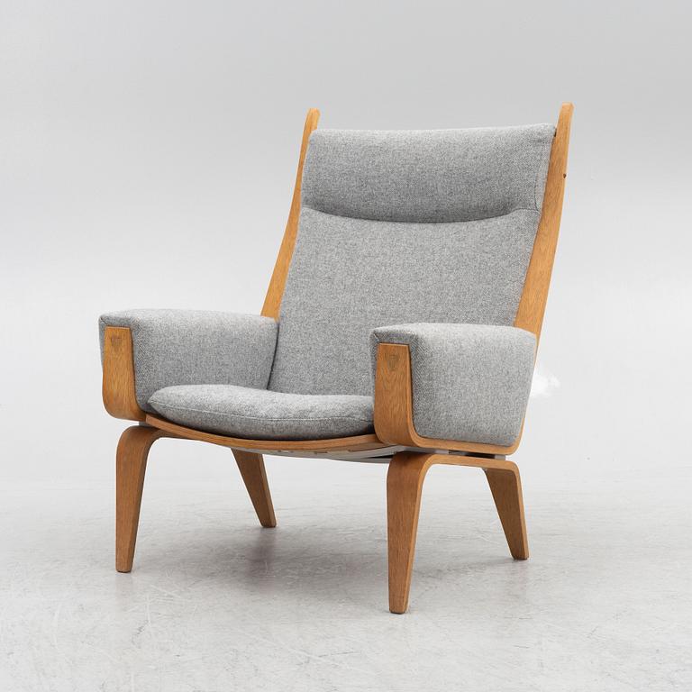Hans J. Wegner, a model "GE 501-A" armchair, Getama, Denmark, 21st century.