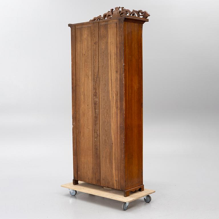 A bookcase, late Empire, second half of the 19th century.