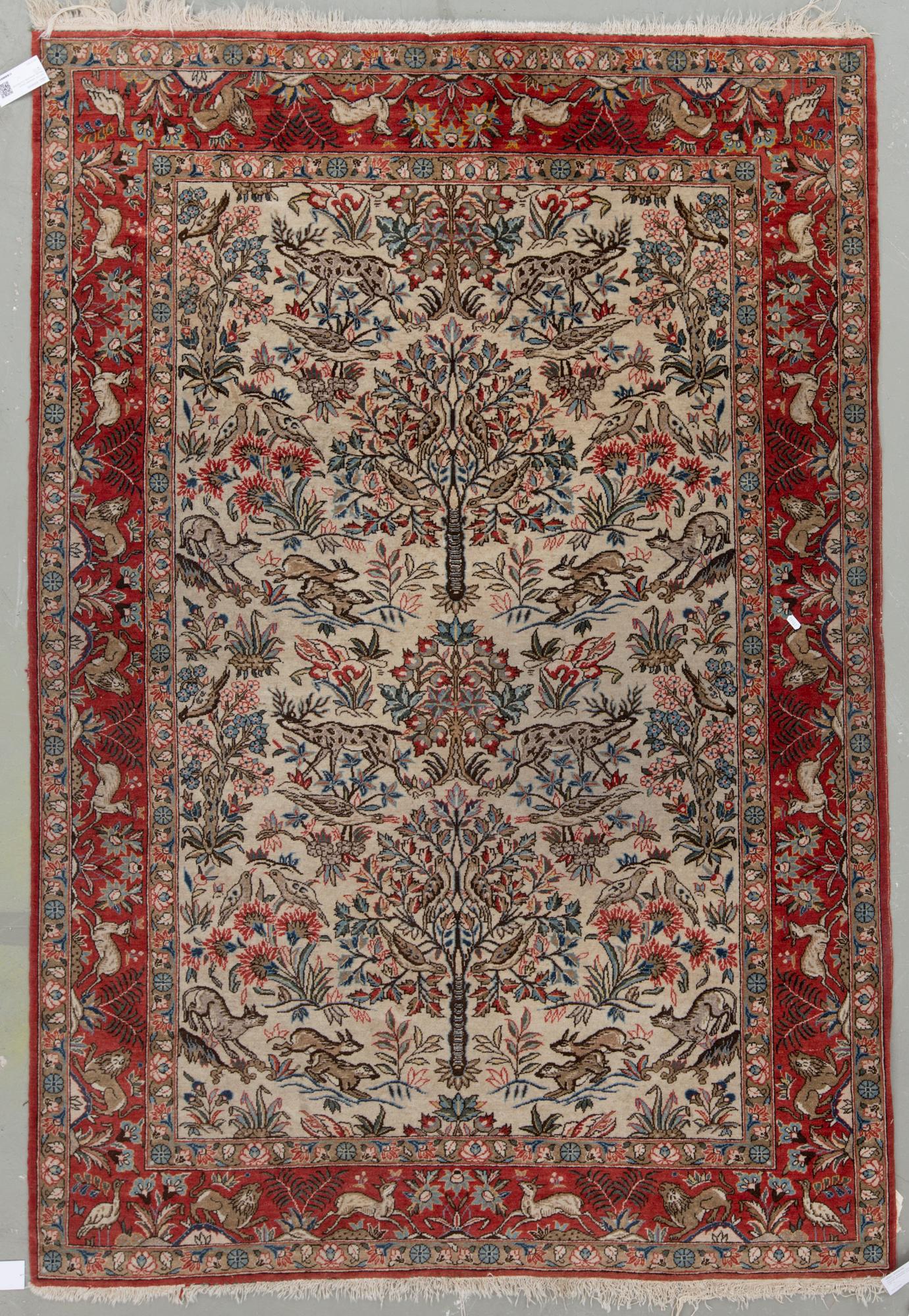 MATTA, sannolikt Ghom, figural, semiantik. Ca 205x136 cm.