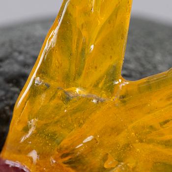 Kjell Engman, a unique glass sculpture 'Nobelman', Kosta Boda, Sweden.