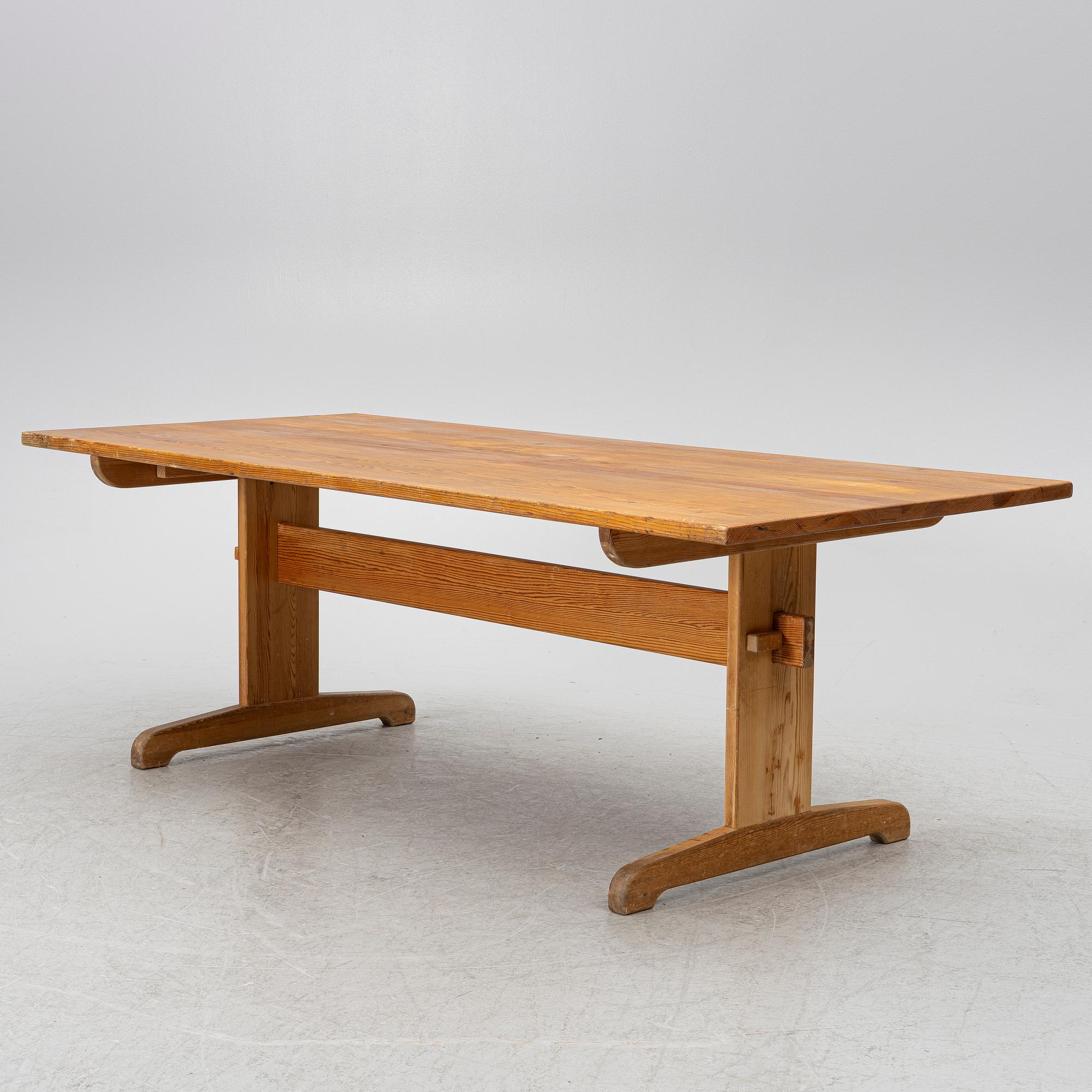 Matbord, furu, 1970/80-tal.