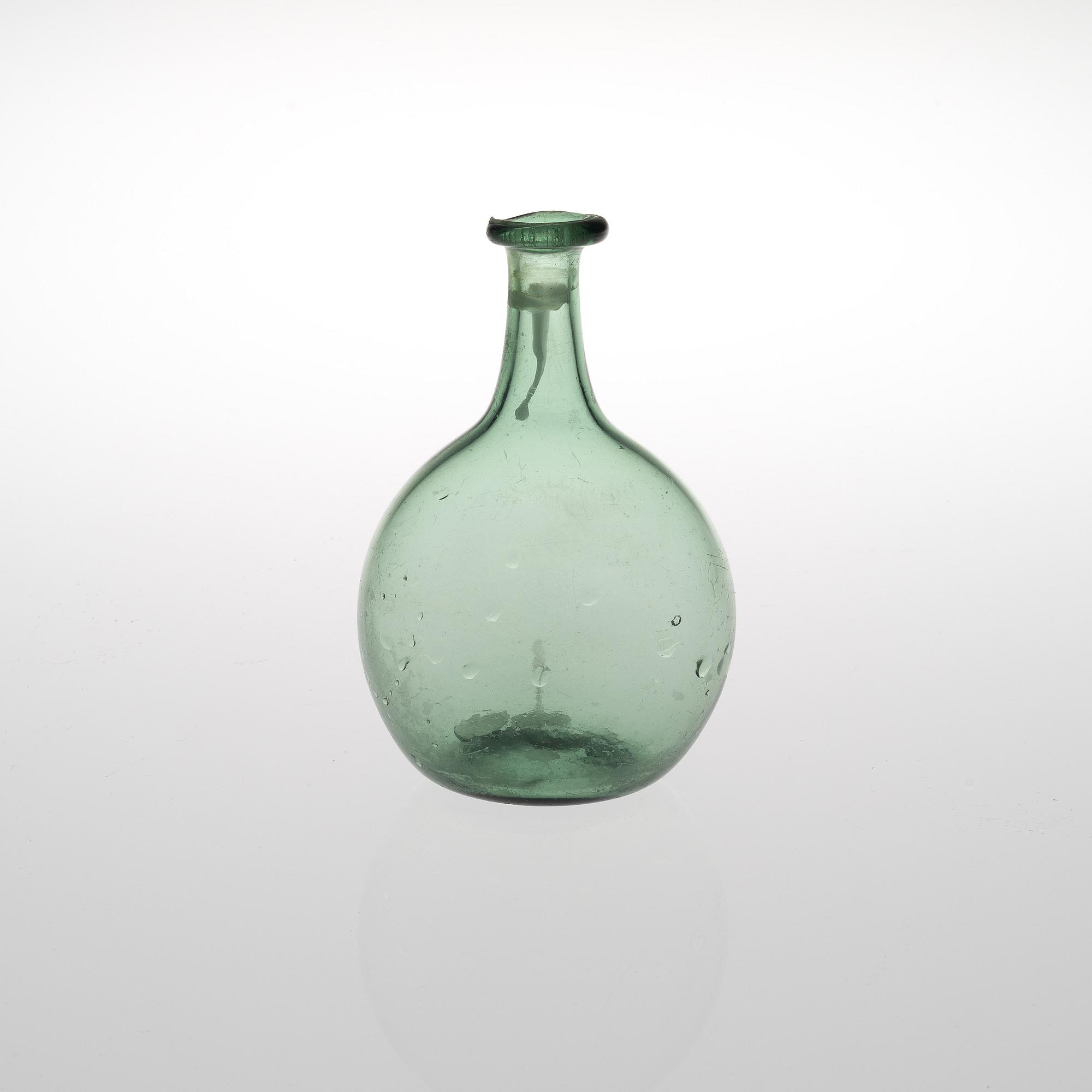 GLASFLASKA, Finland 1800-tal.