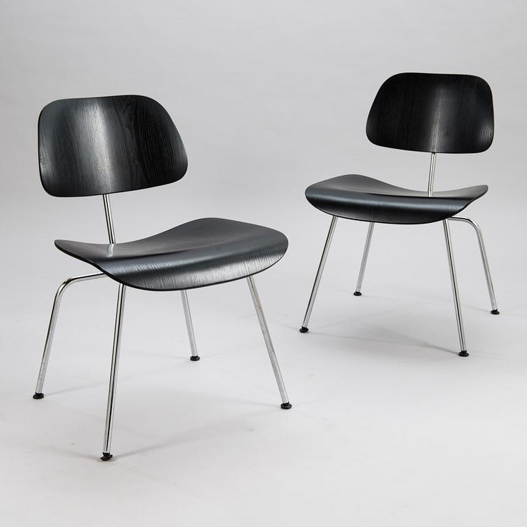 CHARLES & RAY EAMES, tuolipari, "DCM", Plywood Group, Vitra, 2005.