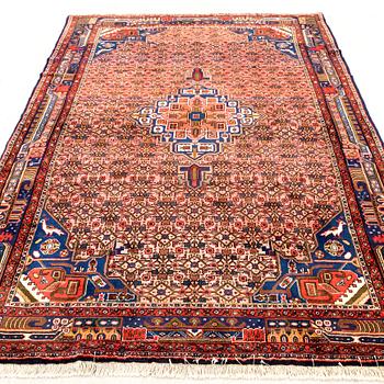 An old oriental carpet approx 273x307 cm.
