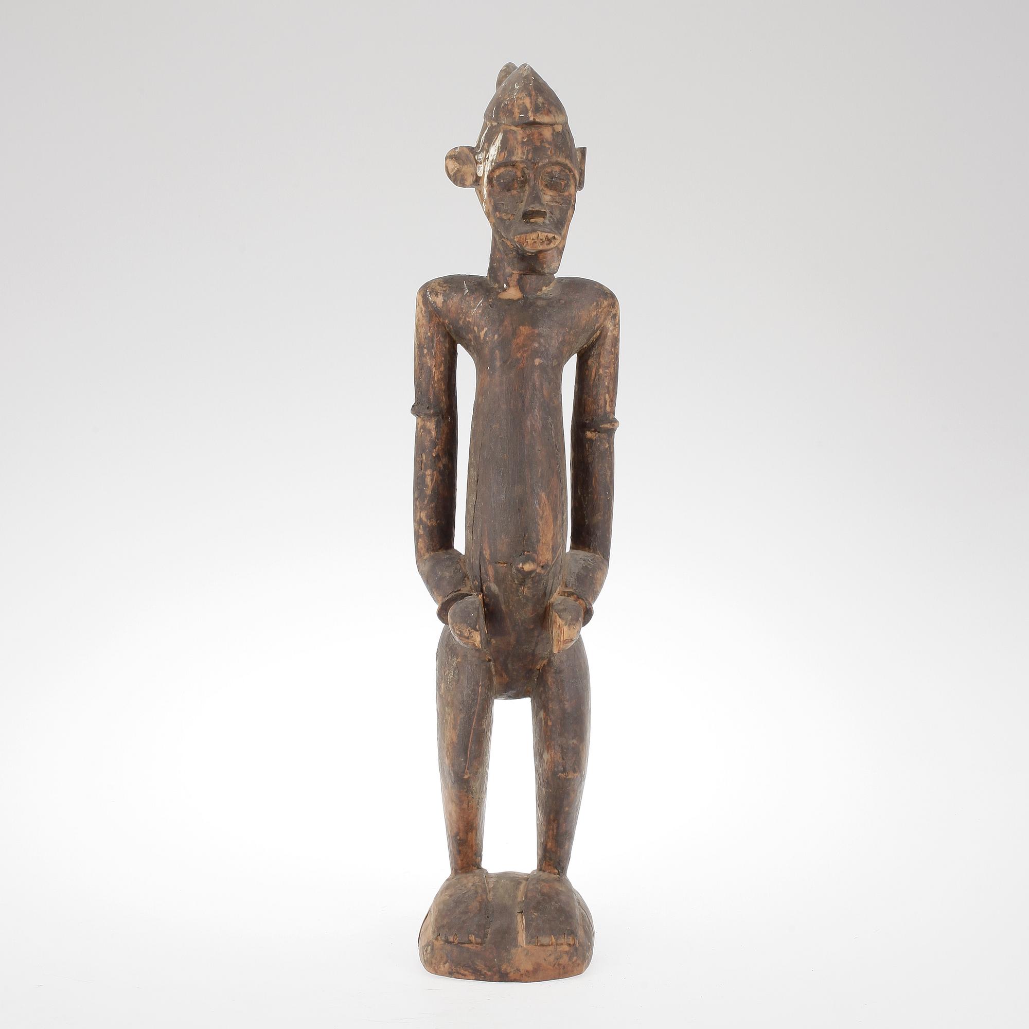SKULPTUR, skuret trä, Afrika, omkring 1900-talets mitt.