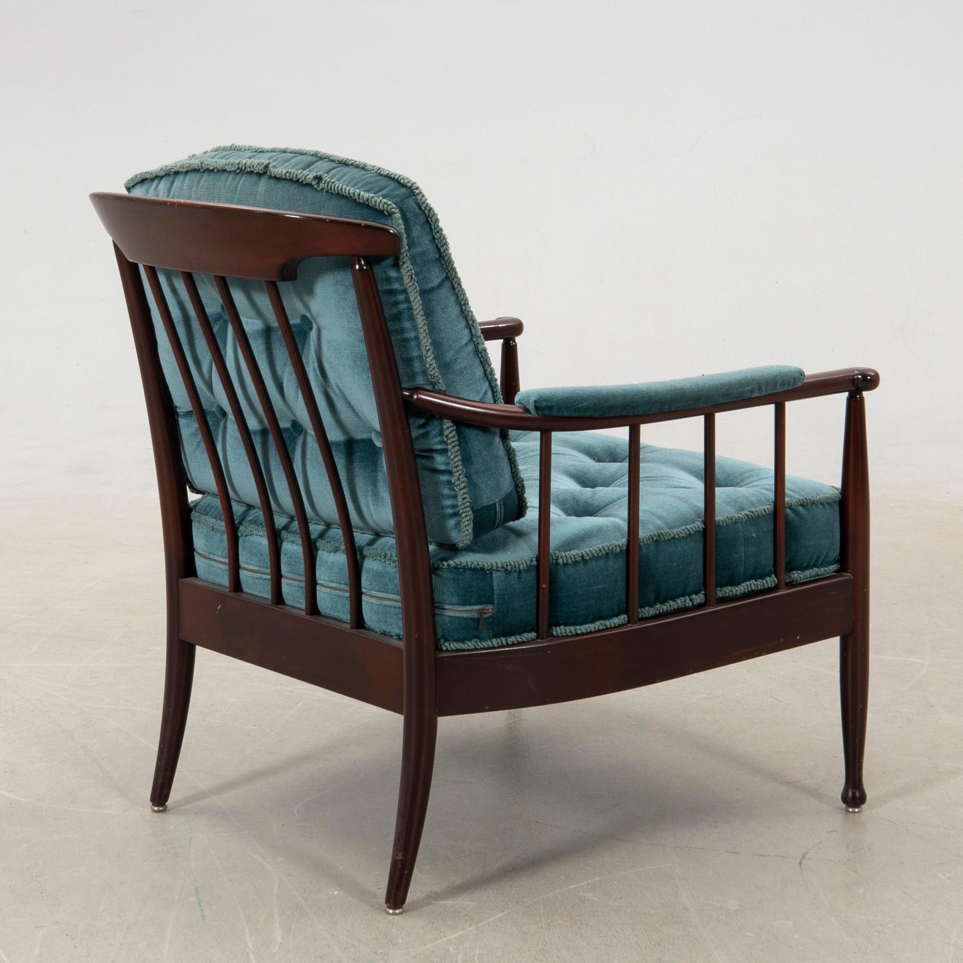 Kerstin Hörlin-Holmquist, armchair, "Skrindan", OPE Möbel, second half of the 20th century.
