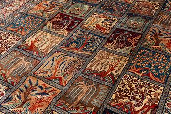 Rug, Kashmar, approx. 372 x 294 cm.