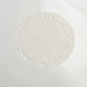 Prins Eugen, five 'Waldemarsudde' porcelain plant pots, Gustavsberg.