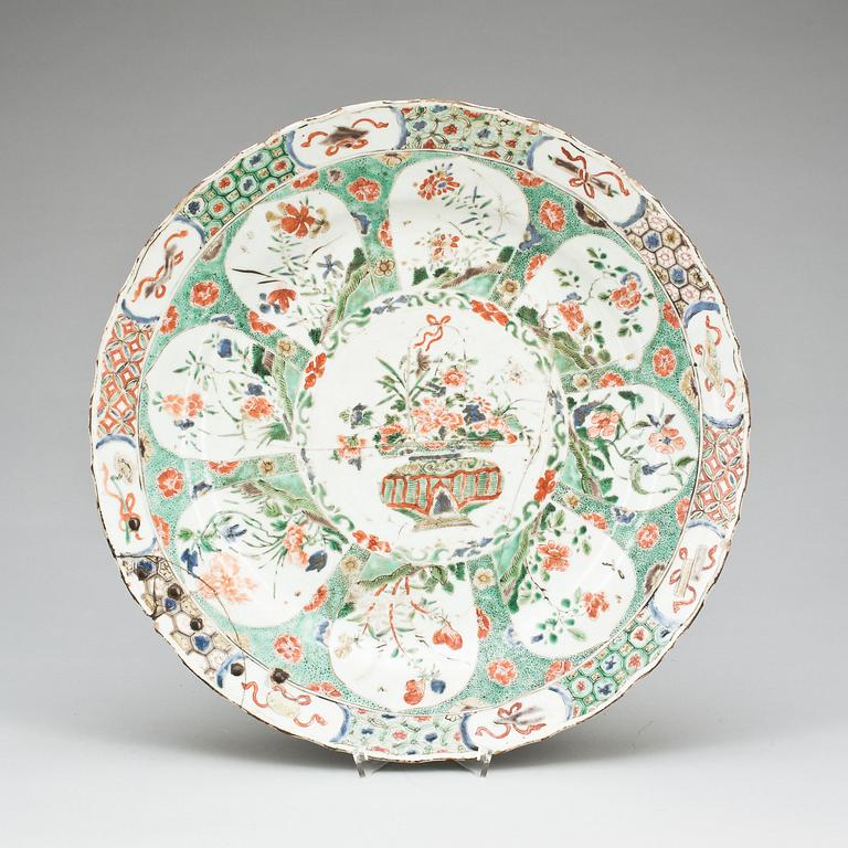 FAT, porslin, Kina, Kangxi (1662-1722).