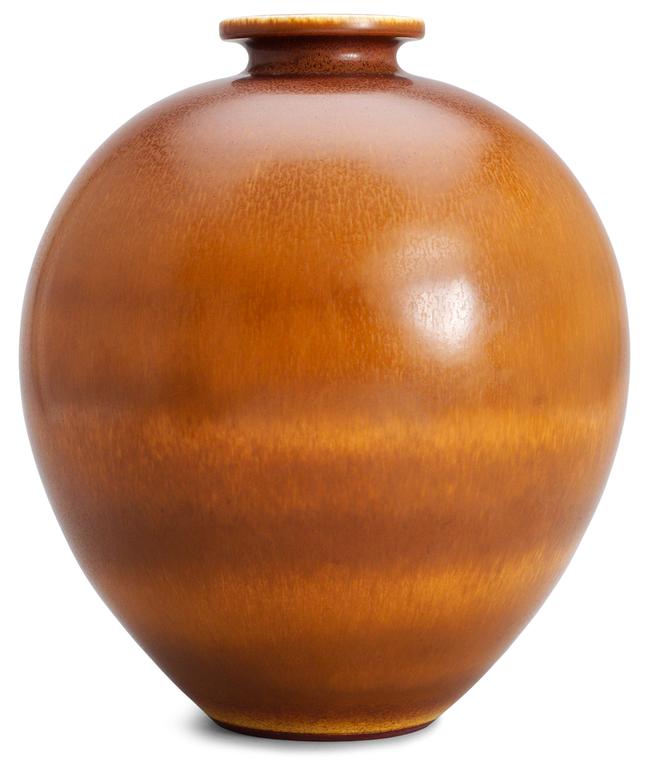 A Berndt Friberg stoneware vase, Gustavsberg studio 1968.