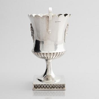 Pehr Zethelius, pokal, silver, Stockholm 1807. Empire.