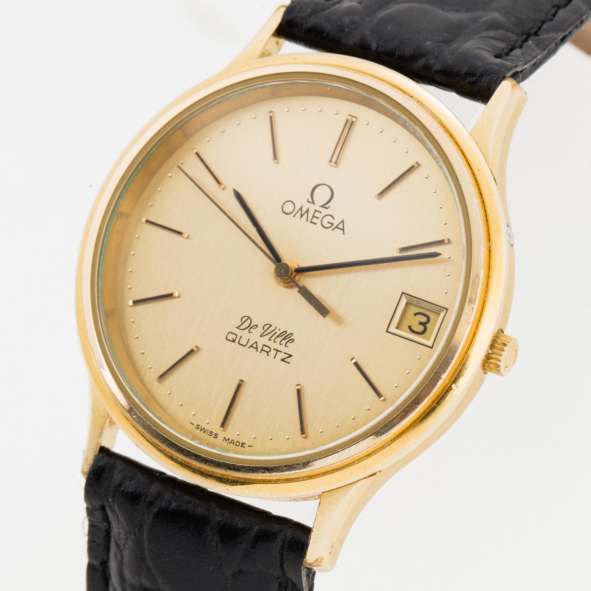 OMEGA, De Ville, wristwatch, 33.5 mm.