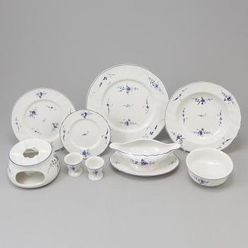 A 88 piece dinner service 'Vieux Luxembourg' and 'Vilbofour', by Villeroy & Boch.