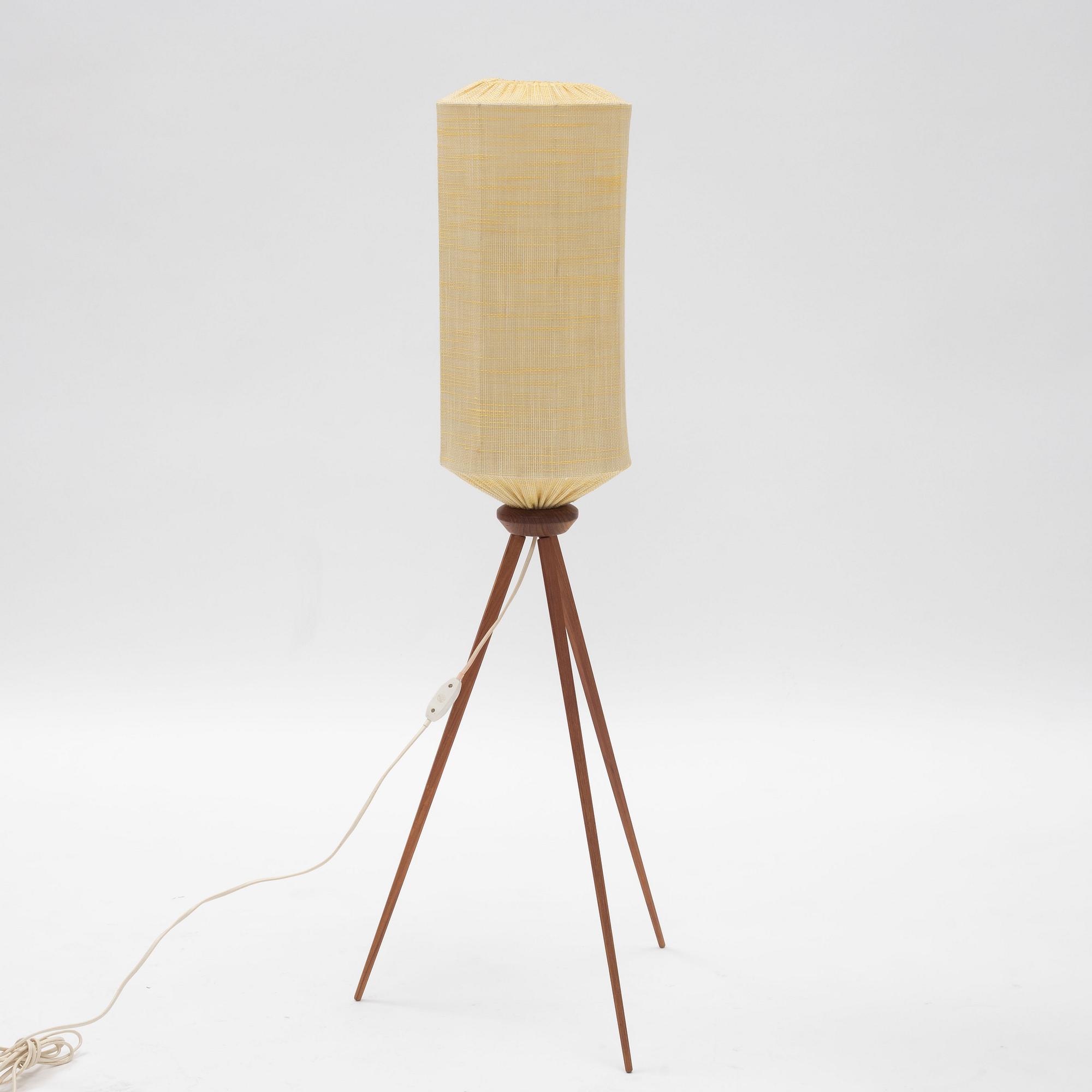 Floor lamp, third quarter of the 20th century.