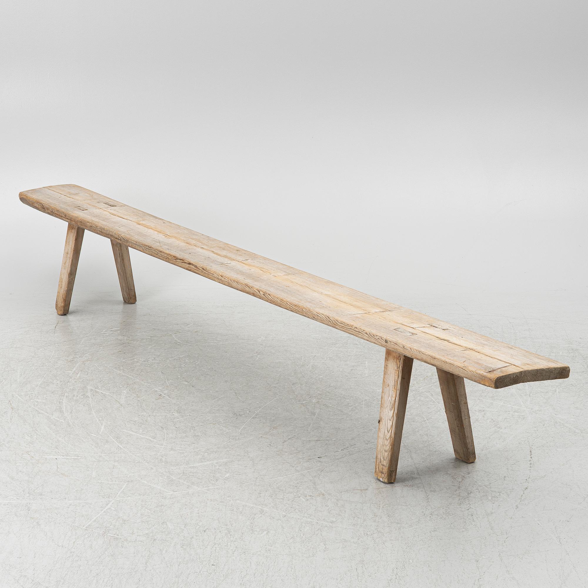 Bänk, allmoge, 1800-tal.