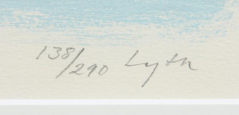 HARALD LYTH, litografi, sign o numr 138/290.