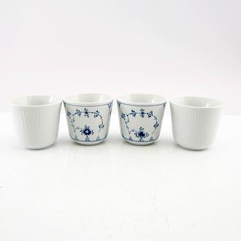 Karen Kjældgård-Larsen mugs, 13 pcs "History Mix Thermal", Royal Copenhagen, Denmark, contemporary.